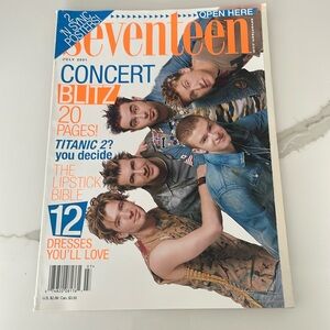 17 Magazine ‘N Sync July 2001